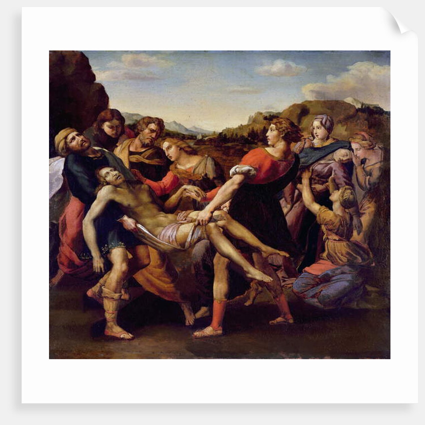 The Entombment by Theodore Gericault