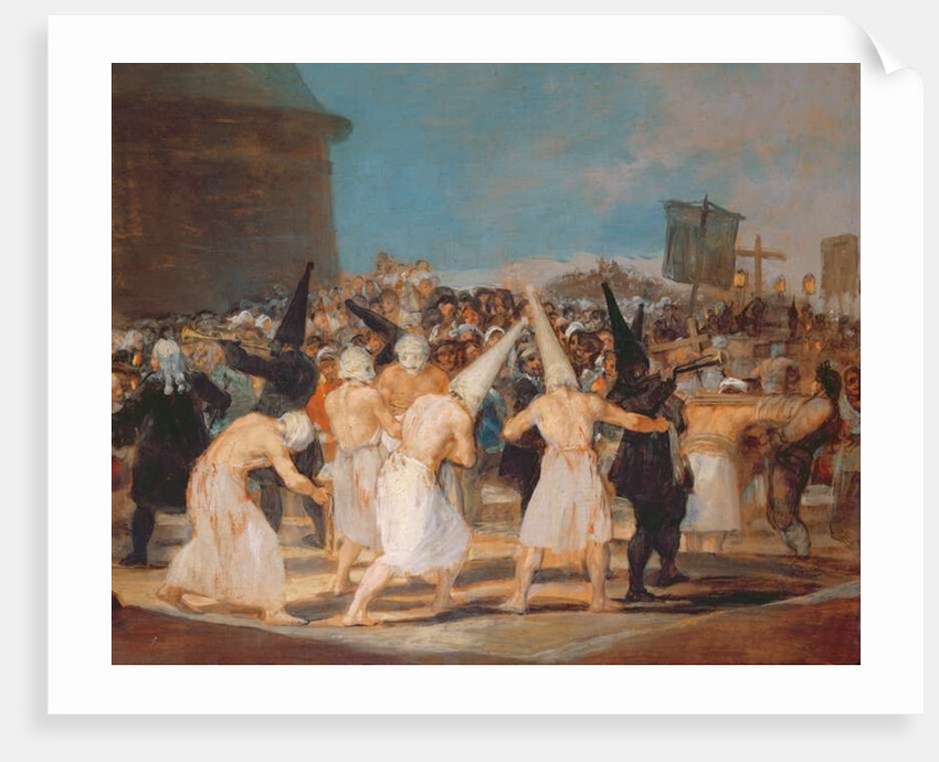 Procession of Flagellants, 1815-19 by Francisco Jose de Goya y Lucientes