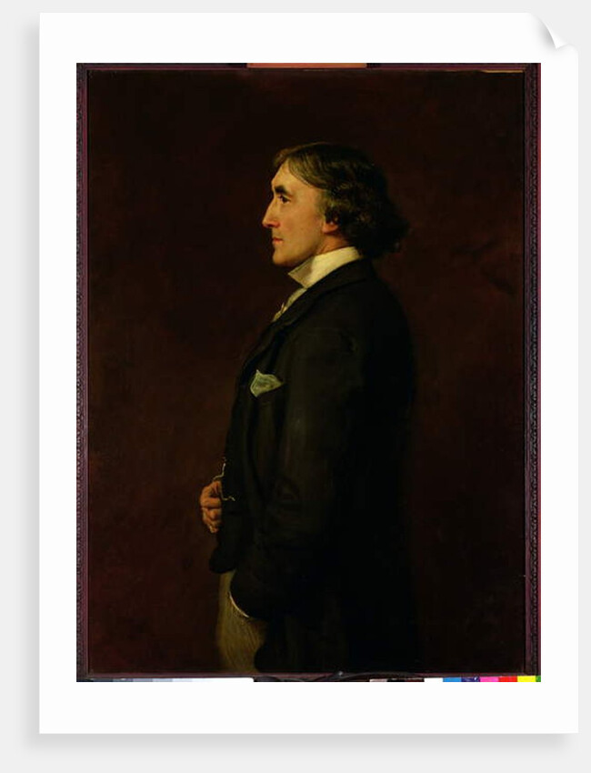Portrait of Henry Irving by John Everett Millais