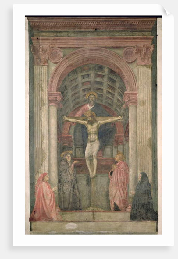 The Trinity, 1427-28 by Tommaso Masaccio