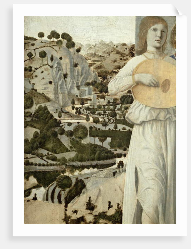Nativity, detail, early 1480s by Piero della Francesca