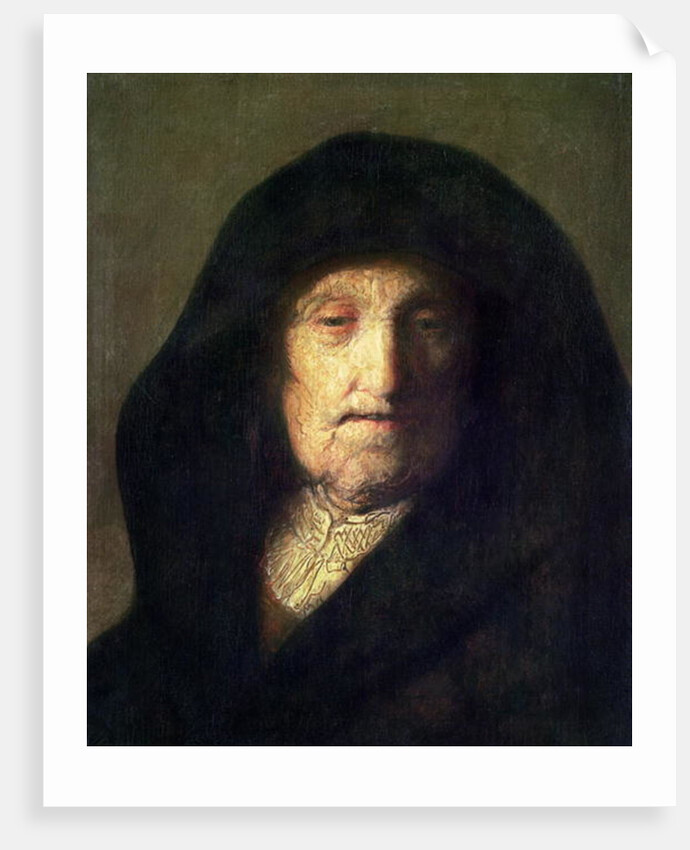 The Artist's Mother by Rembrandt Harmensz. van Rijn