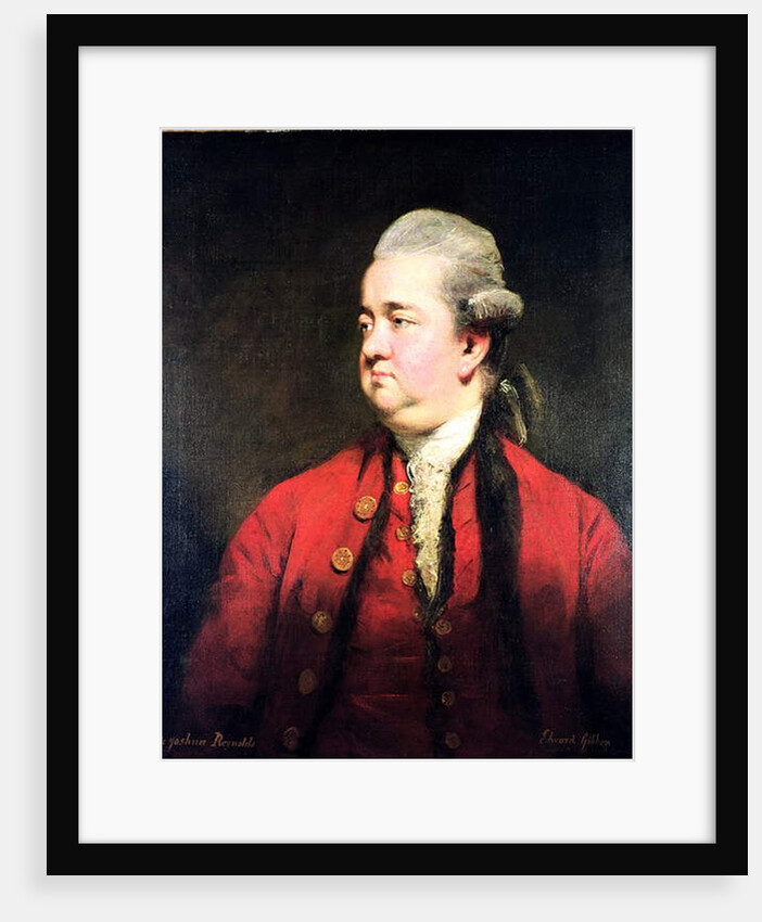 Portrait of Edward Gibbon c.1779 by Joshua Reynolds