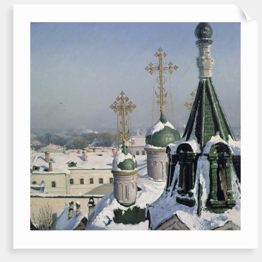 View from a Window of the Moscow School of Painting, 1878 by Sergei Ivanovich Svetoslavsky