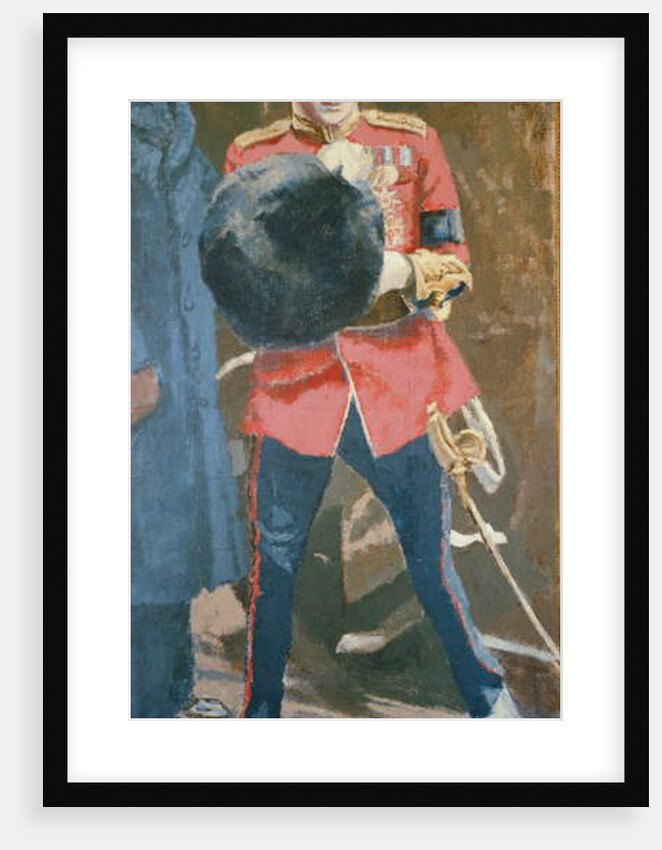 Edward VIII as a Welsh Guard by Walter Richard Sickert
