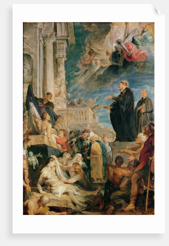 St. Francis Xavier Blessing the Sick by Peter Paul Rubens