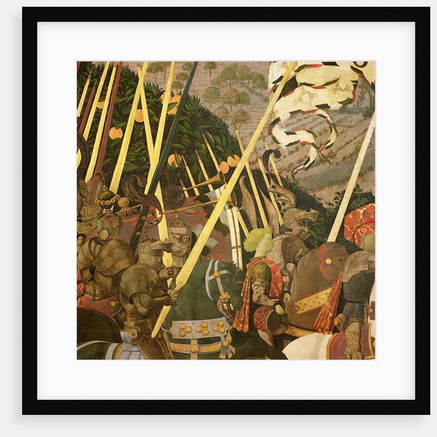 The Battle of San Romano, c.1450-60 by Paolo Uccello