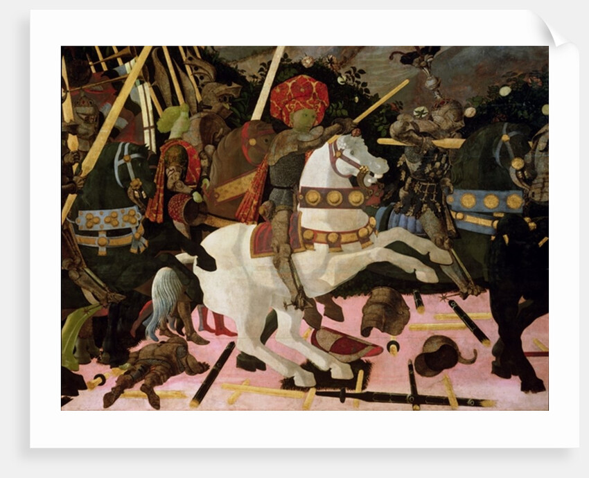 The Battle of San Romano, c.1450-60 by Paolo Uccello