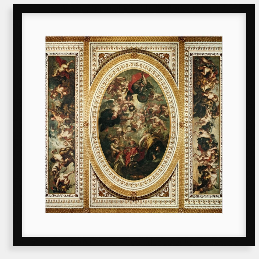 The Apotheosis of James I Rubens Ceiling, Banqueting House, 1632-34 by Peter Paul Rubens