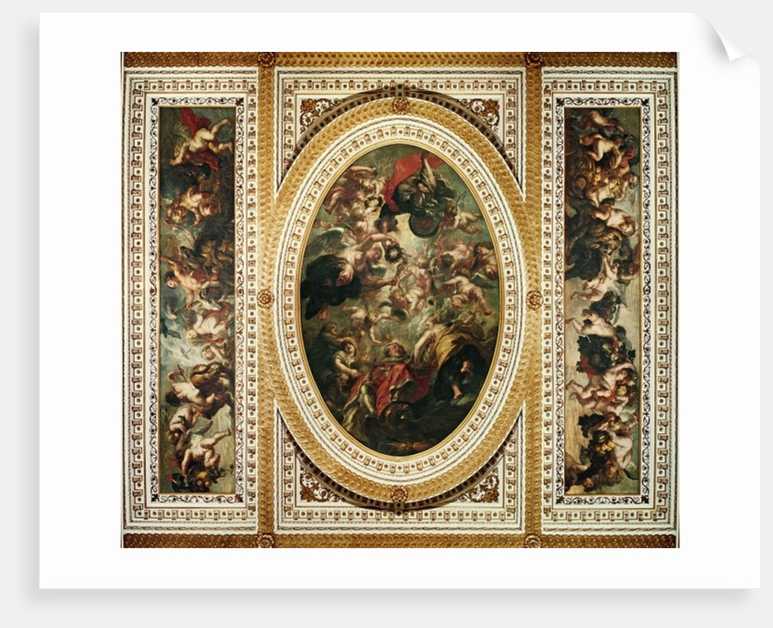 The Apotheosis of James I Rubens Ceiling, Banqueting House, 1632-34 by Peter Paul Rubens