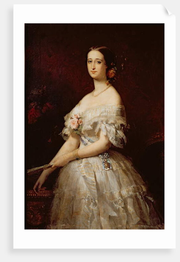 Empress Eugenie by Claude-Marie Dubufe