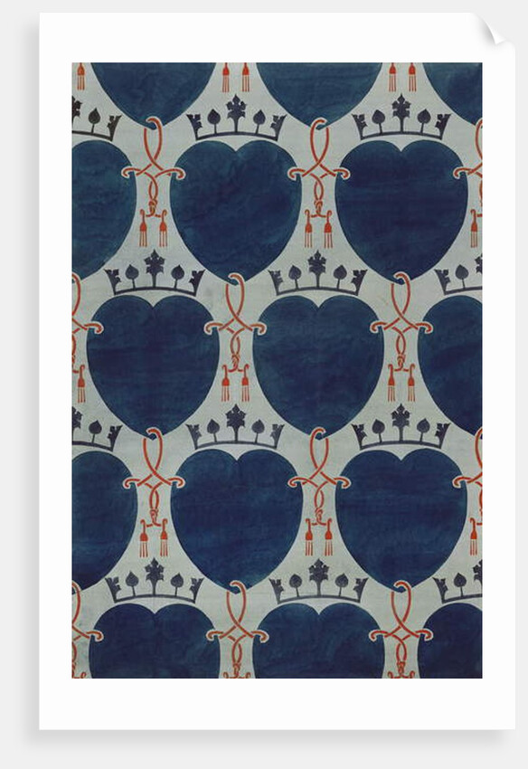 Design for a fabric, c.1898 by Charles Francis Annesley Voysey