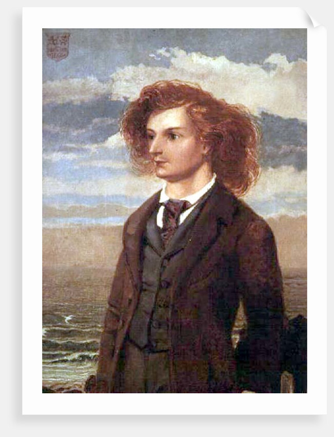 Portrait of Algernon Charles Swinburne by William Bell Scott