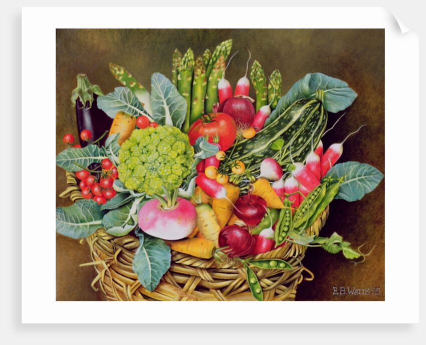 Summer Vegetables, 1995 by E.B. Watts