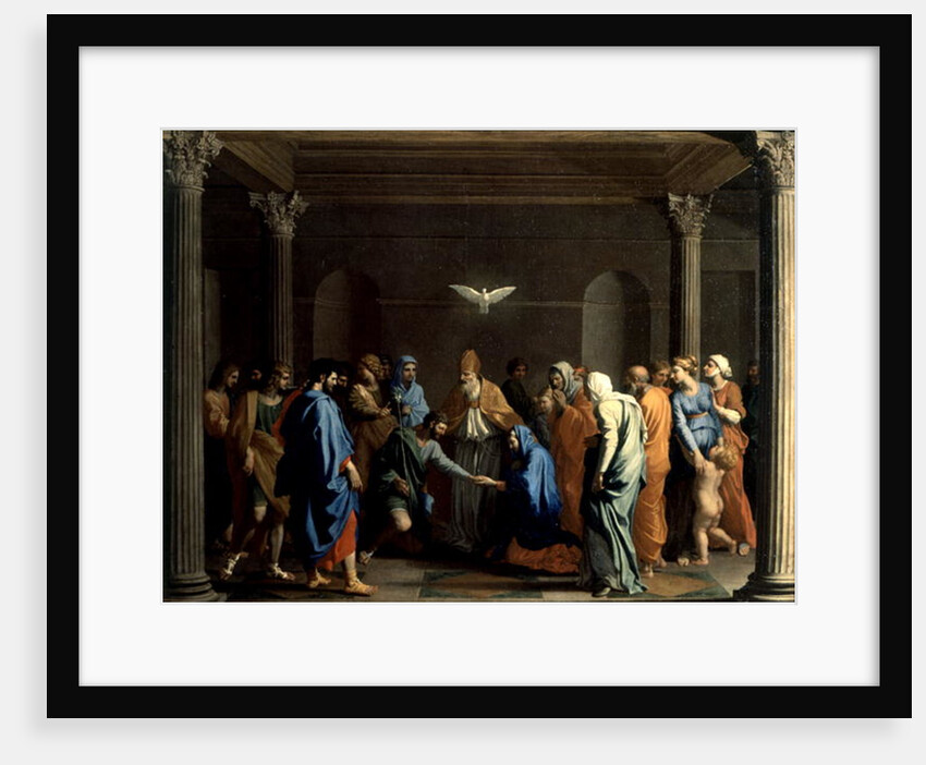 The Marriage of the Virgin, c.1638-40 by Nicolas Poussin