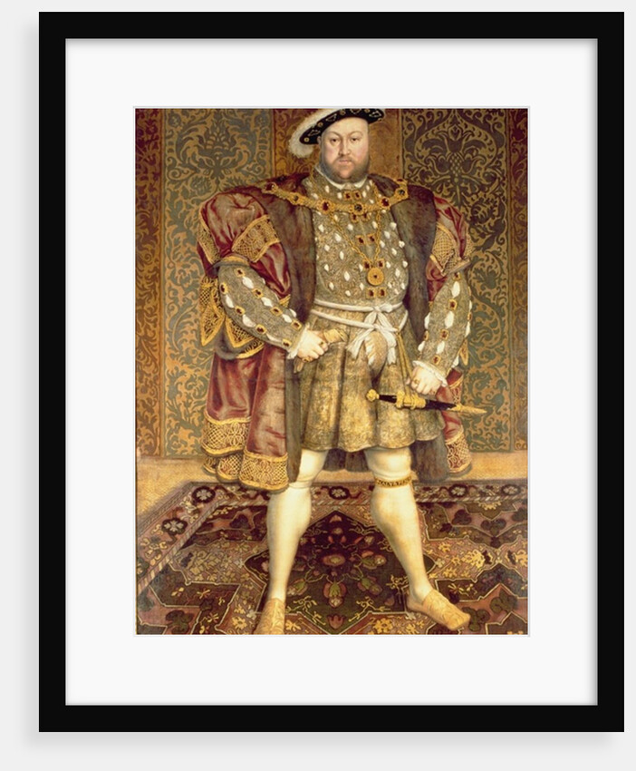 Portrait of Henry VIII by Hans Holbein the Younger