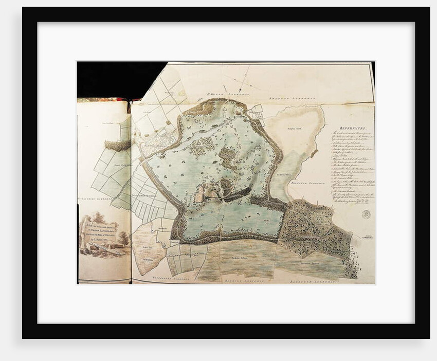 Designs for the Parkland at Belvoir Castle by Capability Brown