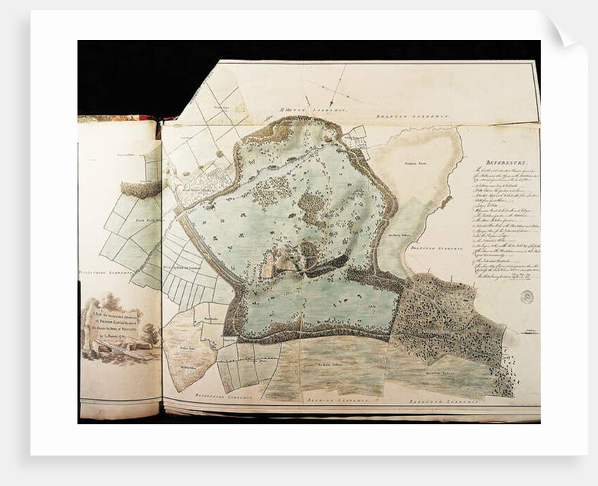 Designs for the Parkland at Belvoir Castle by Capability Brown