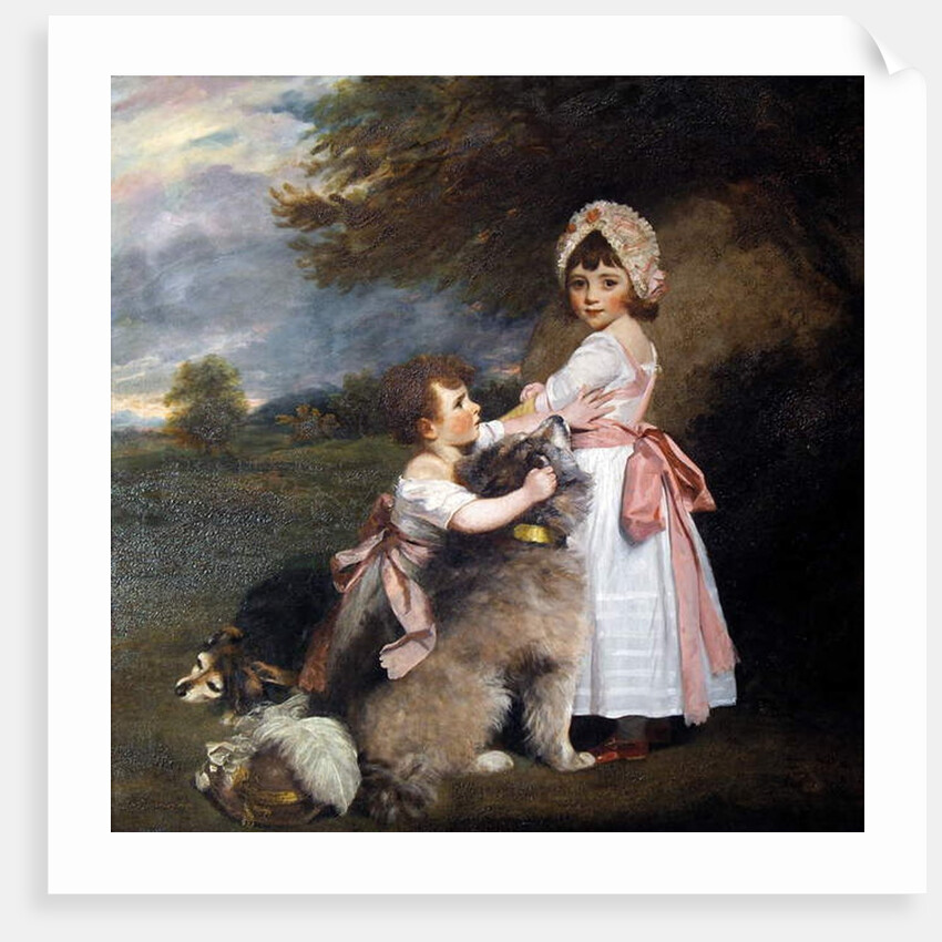 The Marquis of Granby and Lady Elizabeth Manners, as Children by Joshua Reynolds