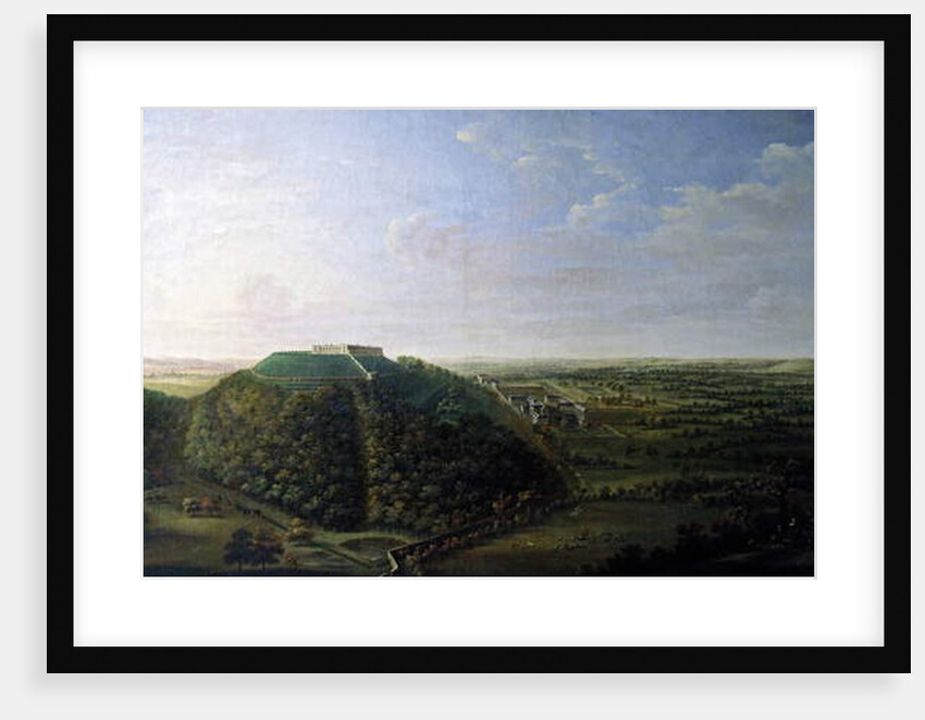 View of Belvoir Castle, 1744 by Jan the Younger Griffier