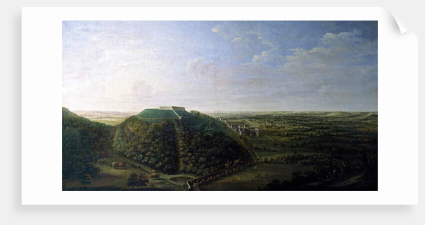 View of Belvoir Castle, 1744 by Jan the Younger Griffier