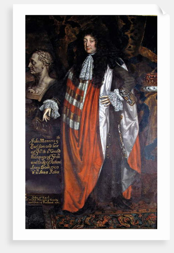 John Manners, 9th Earl of Rutland, c.1700 by Johann Closterman