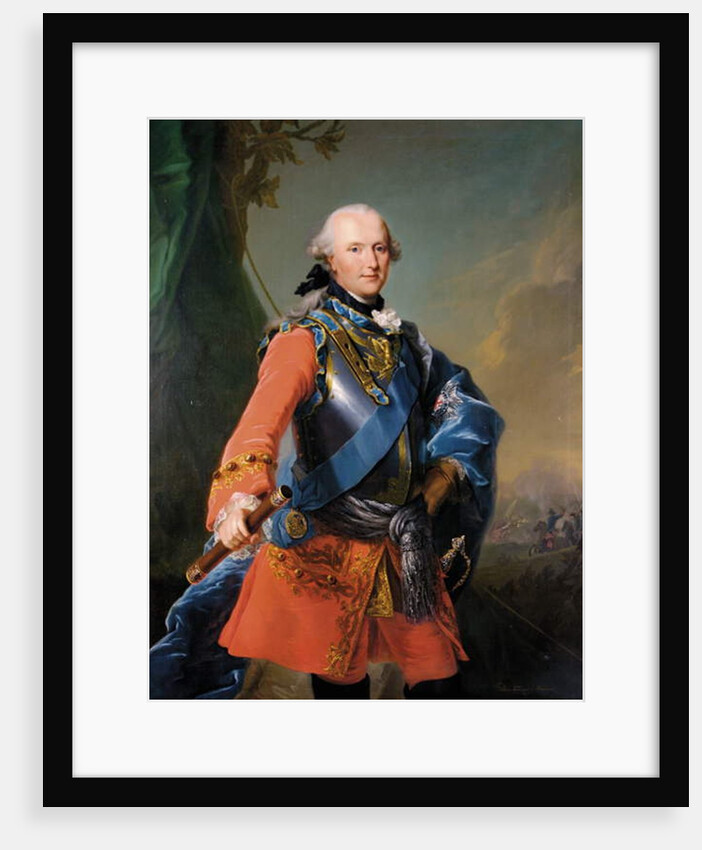 Prince Ferdinand, Duke of Brunswick-Luneburg, 1759 by Johann Georg Ziesenis