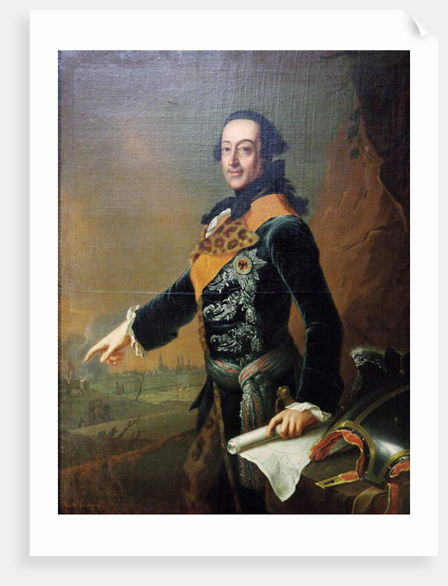 Charles, Hereditary Prince of Brunswick-Luneburg, 1759 by Johann Georg Ziesenis