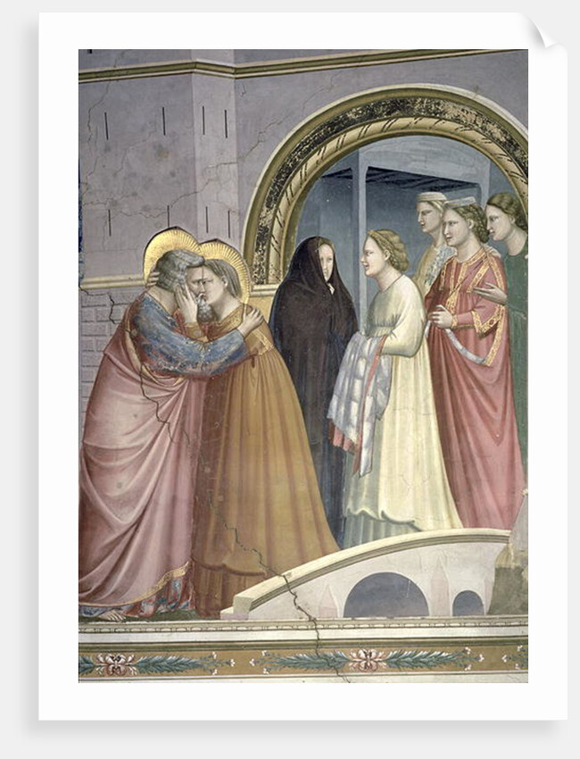 The Meeting at the Golden Gate by Giotto