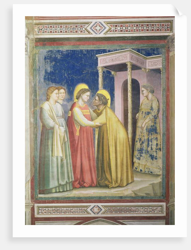 The Visitation, c.1305 by Giotto