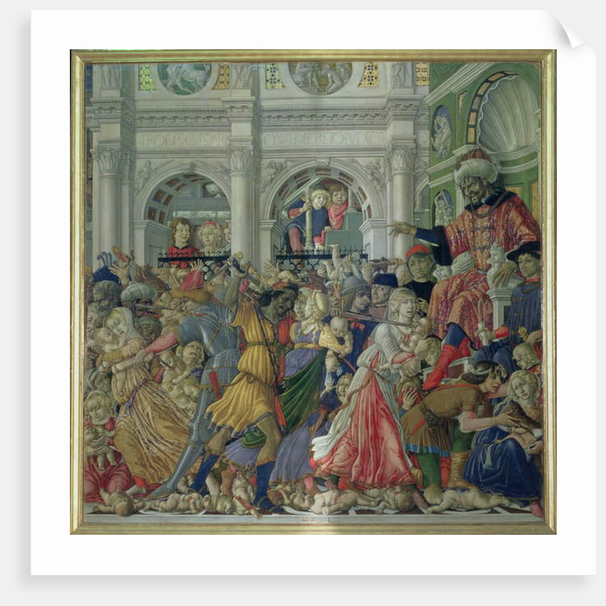 The Massacre of the Innocents, 1482 by Matteo di Giovanni di Bartolo