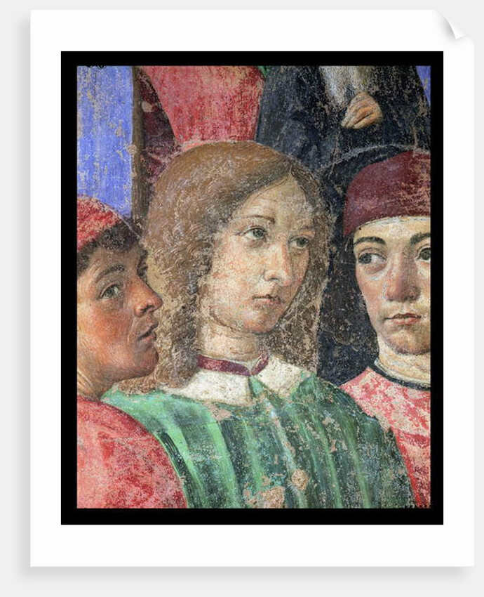 The Procession of the Bishop in Front of the Church of S. Ambrogio by Cosimo Rosselli