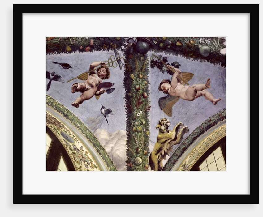 Putti from the 'Loggia of Cupid and Psyche', 1510-17 by Giulio Romano