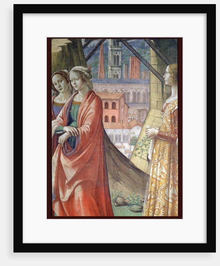 The Visitation by Domenico Ghirlandaio