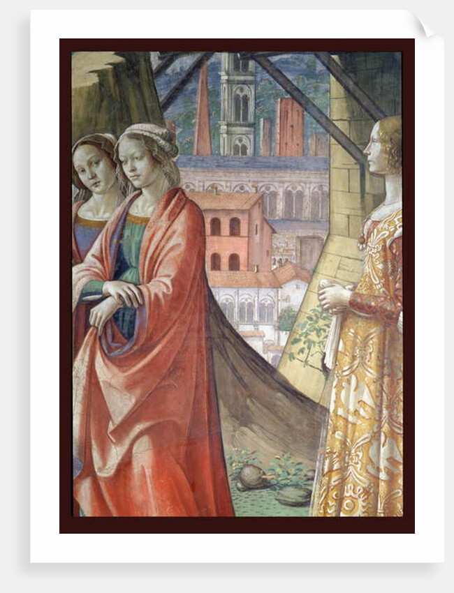 The Visitation by Domenico Ghirlandaio
