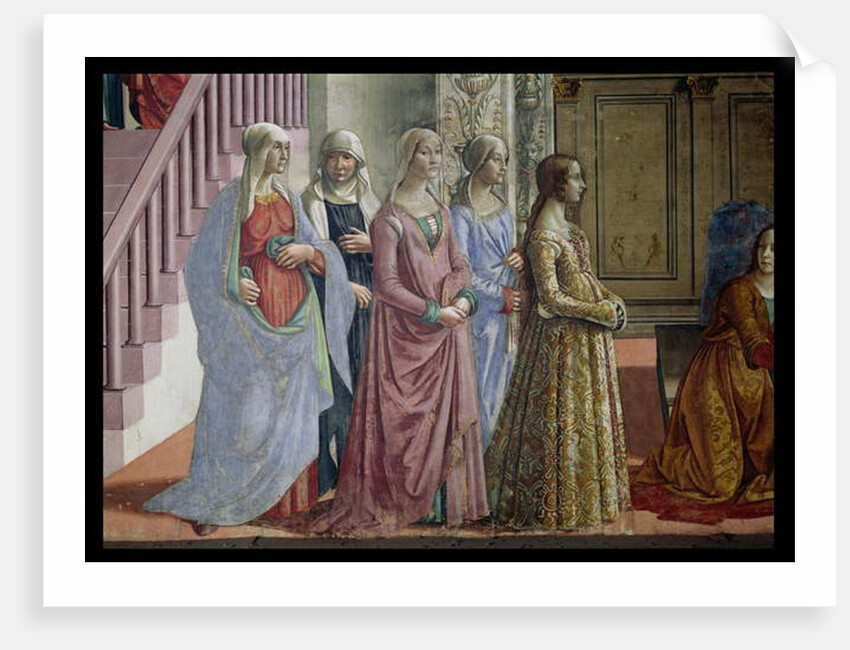The Birth of the Virgin by Domenico Ghirlandaio