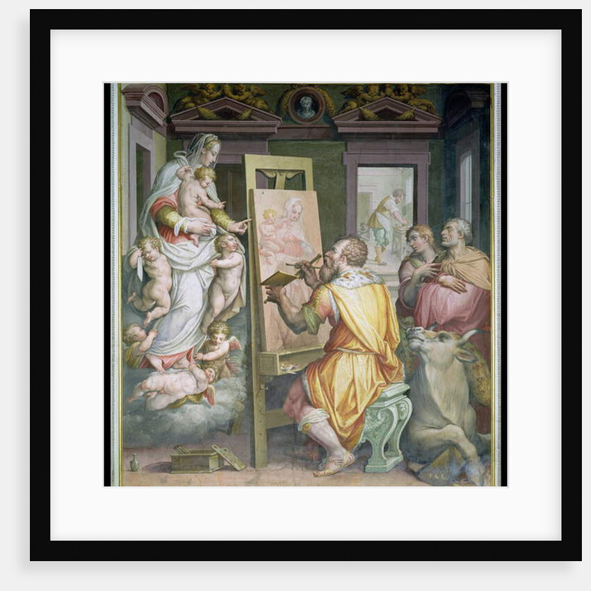 St. Luke Painting the Virgin by Giorgio Vasari