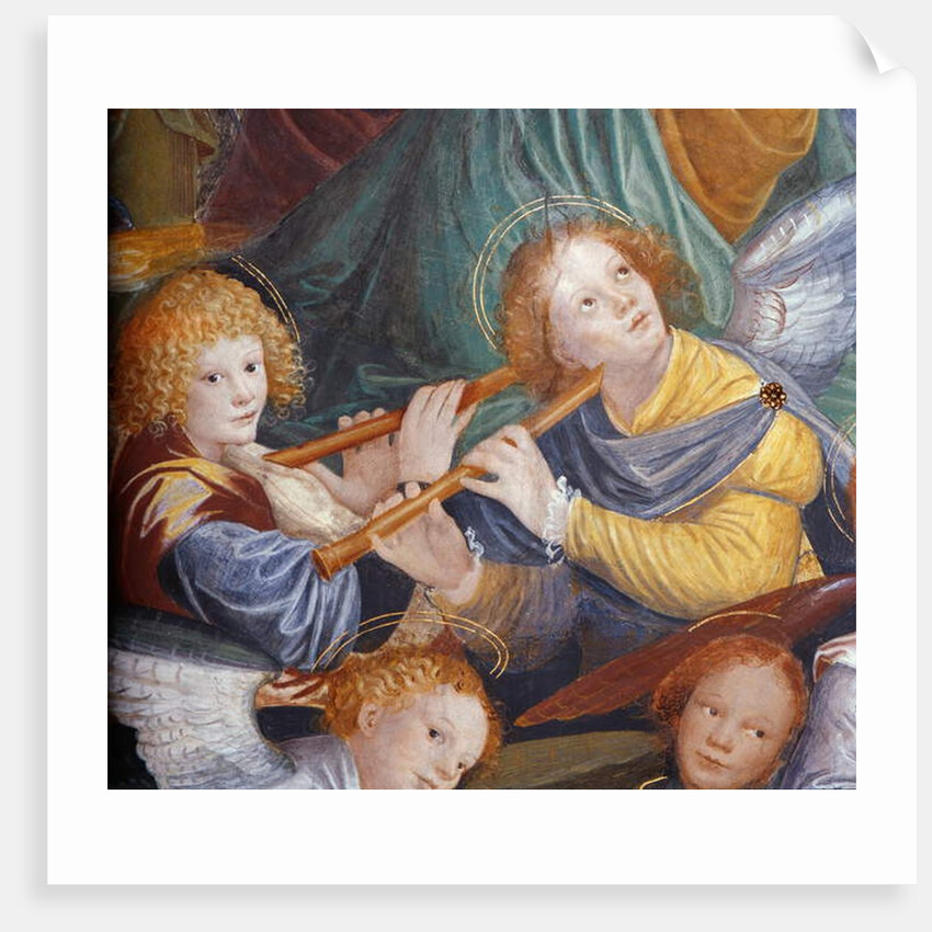 The Concert of Angels, 1534-36 by Gaudenzio Ferrari