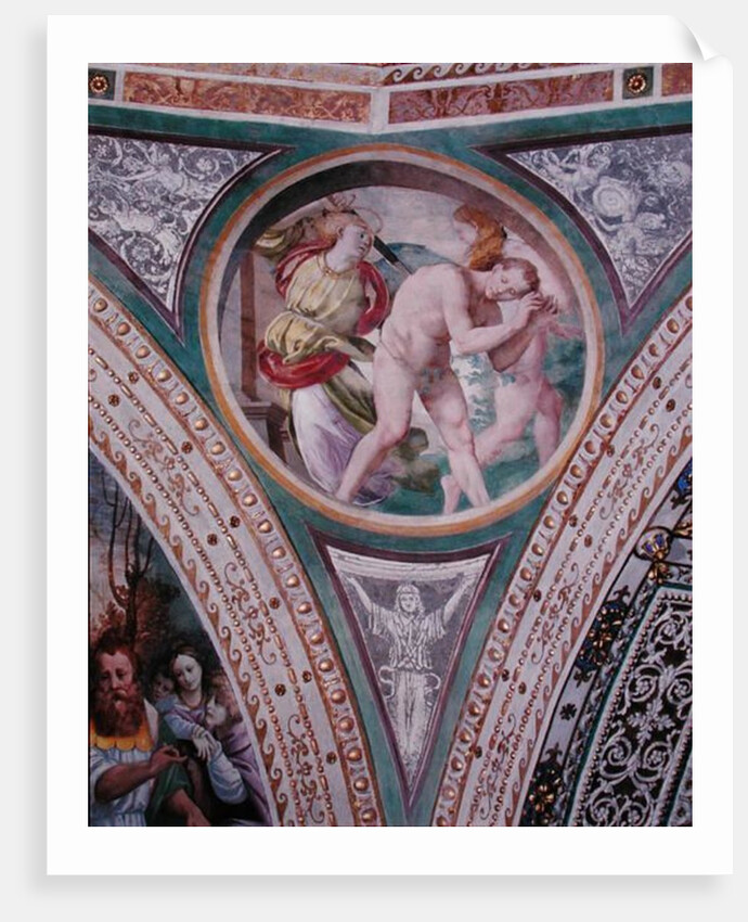 The Expulsion of Adam and Eve by Bernardino Luini