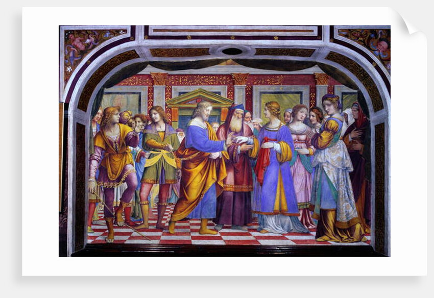The Marriage of the Virgin, 1525 by Bernardino Luini