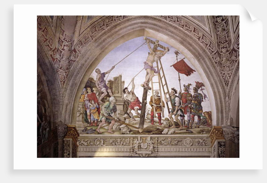 Martyrdom of St. Philip, south wall of Strozzi Chapel, c.1497-1502 by Filippino Lippi