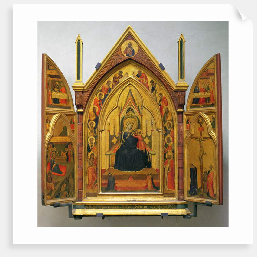 Madonna and Child with Saints by Bernardo Daddi