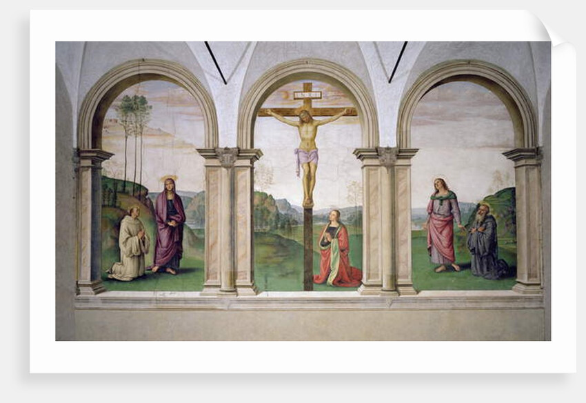 The Crucifixion, 1494-96 by Pietro Perugino