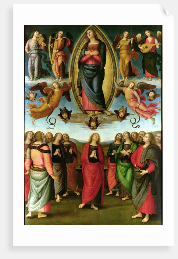 Assumption of the Virgin, 1506 by Pietro Perugino