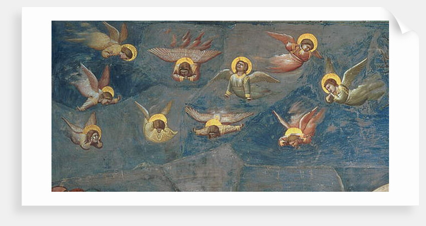 Detail of putti from The Lamentation of Christ, c.1305 by Giotto