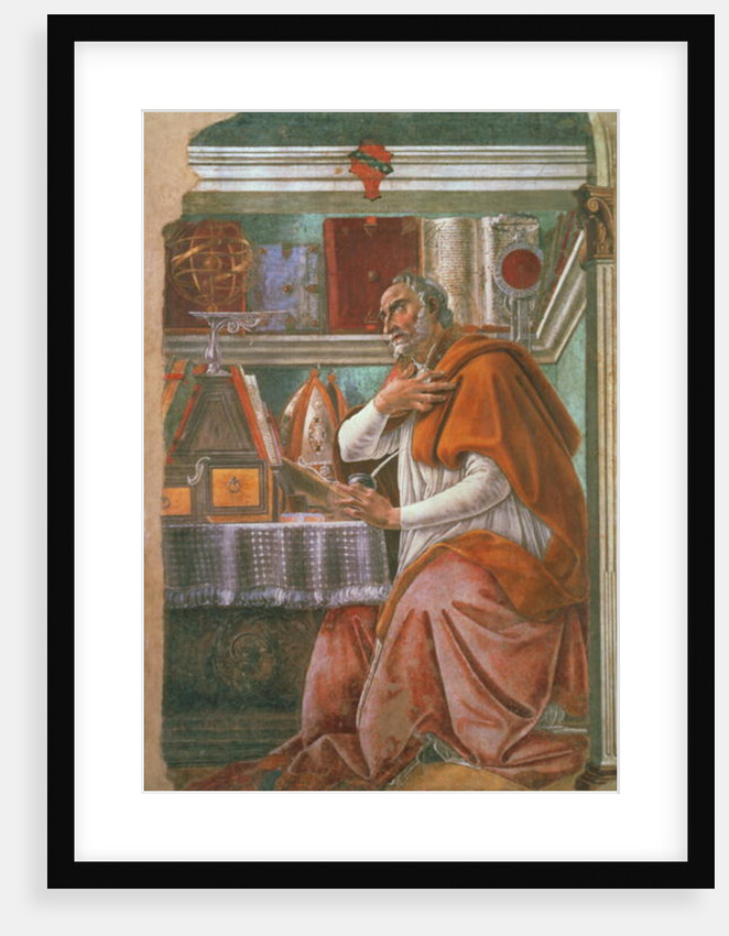 St Augustine in his Cell, c.1480 by Sandro Botticelli