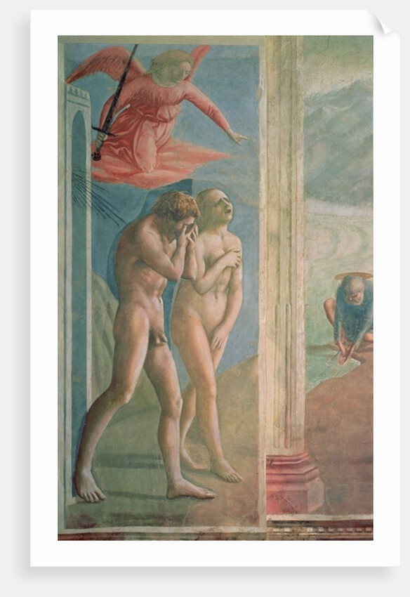 Adam and Eve banished from Paradise, c.1427 by Tommaso Masaccio