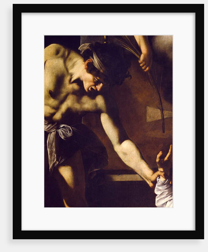 The Martyrdom of St. Matthew, detail, 1599-1600 by Michelangelo Merisi da Caravaggio