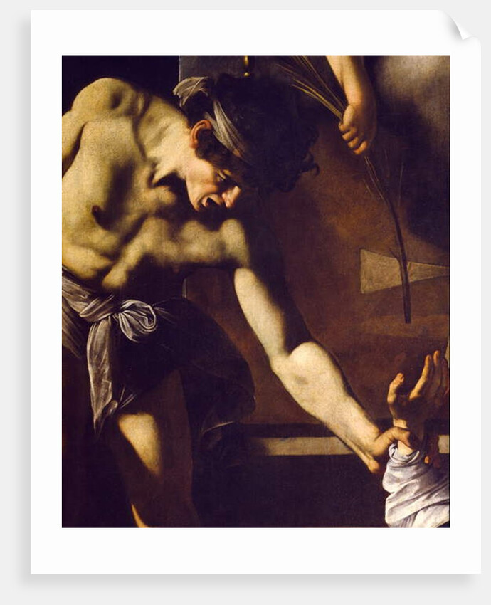 The Martyrdom of St. Matthew, detail, 1599-1600 by Michelangelo Merisi da Caravaggio