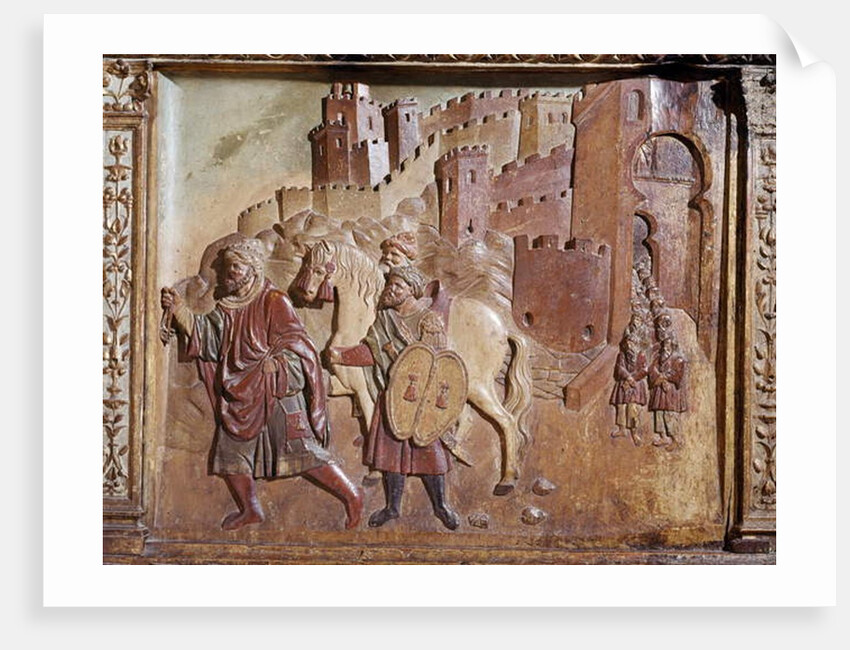 The Delivery of Granada Retable, 15th century by Felipe Bigarny or Vigarny